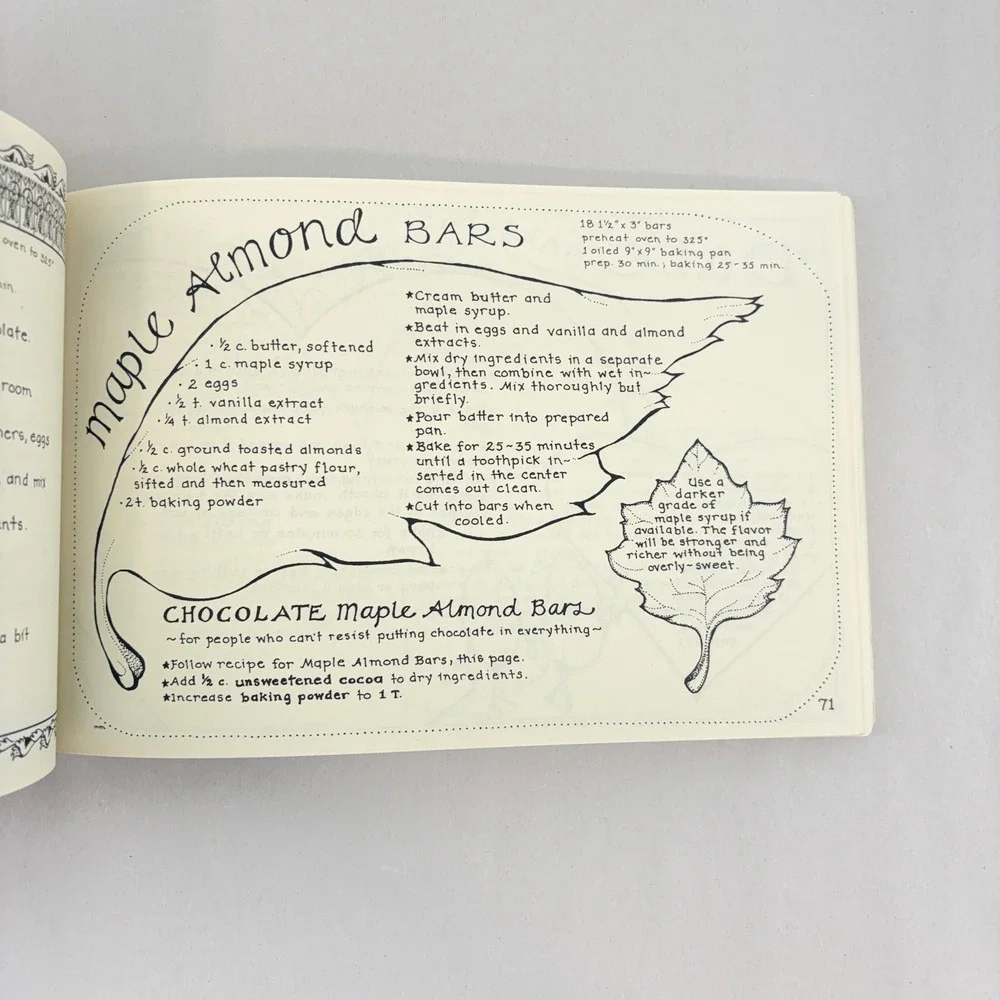 Common Ground Dessert Cookbook Katherine Kohrman 1983 Vermont First Ed Healthy